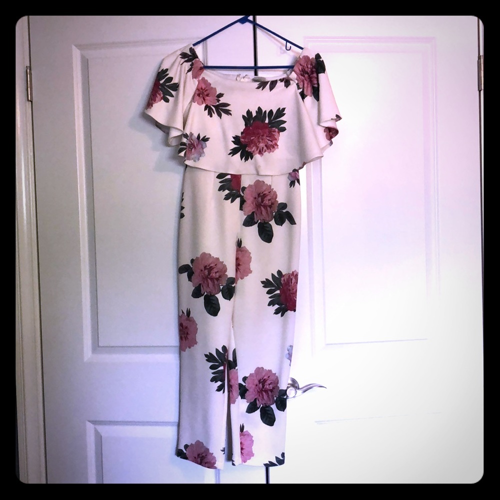 ASOS Floral Jumpsuit